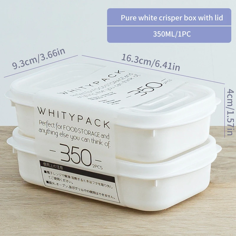 Japanese Frozen Meat Packaging Box Food Grade Refrigerator Storage Fruit Vegetable Preservation Prepare The Dishes Divided Box