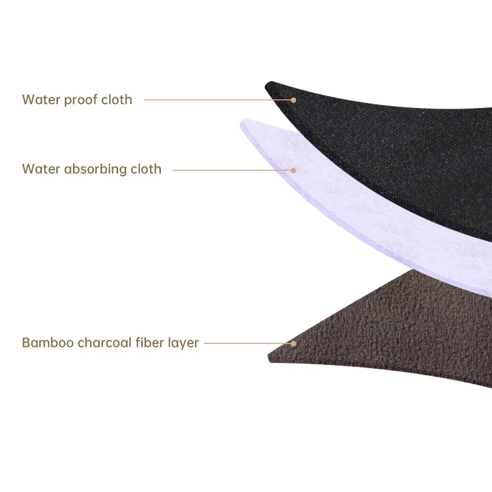 Reusable Pads Set 4 Sizes for Menstrual Use