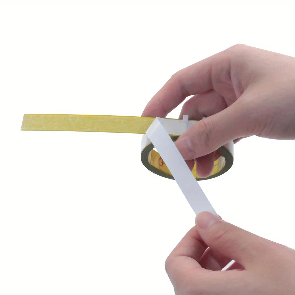 Self-Adhesive Dual Scale Steel Measuring Tape