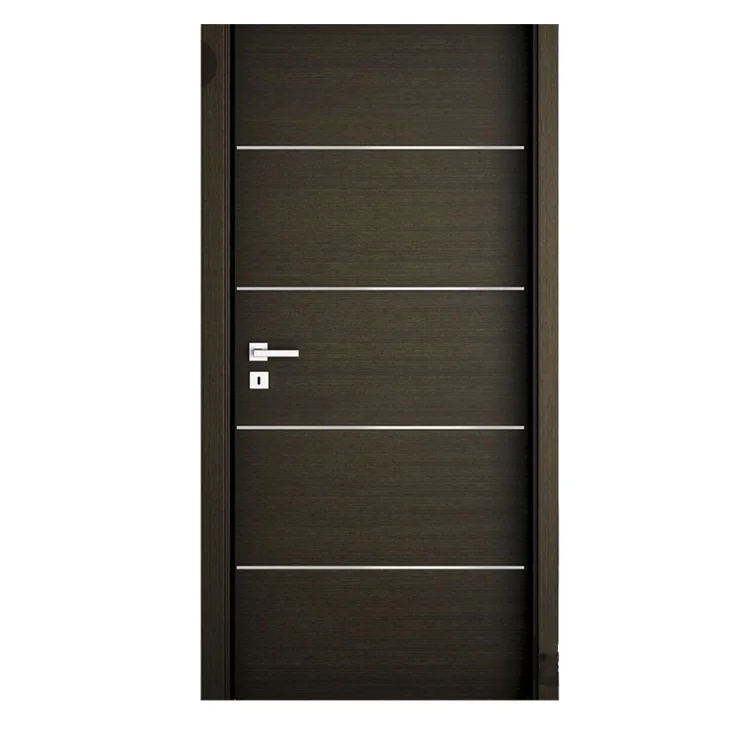Latest design wood doors  plywood door design China manufacturer 5