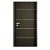 Latest design wood doors  plywood door design China manufacturer 5