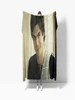 130x150cm The Vampire Diaries Damon salvatore printed blanket Warm Flannel blankets Soft and comfortable blanket 5