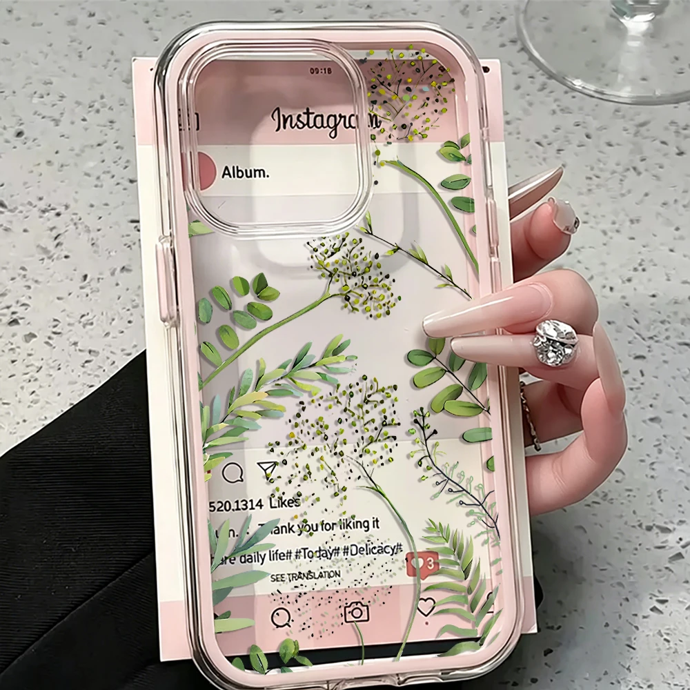 Elegant Fern Fronds Phone Case - Nature-Inspired Design