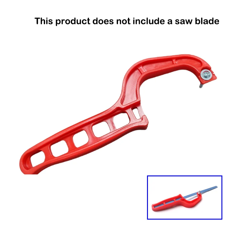 Adjustable Hand Saw Handle For 300mm Hacksaw Blades Saw Frame Woodworking Craft Jewelry DIY Hand Tools 1pc