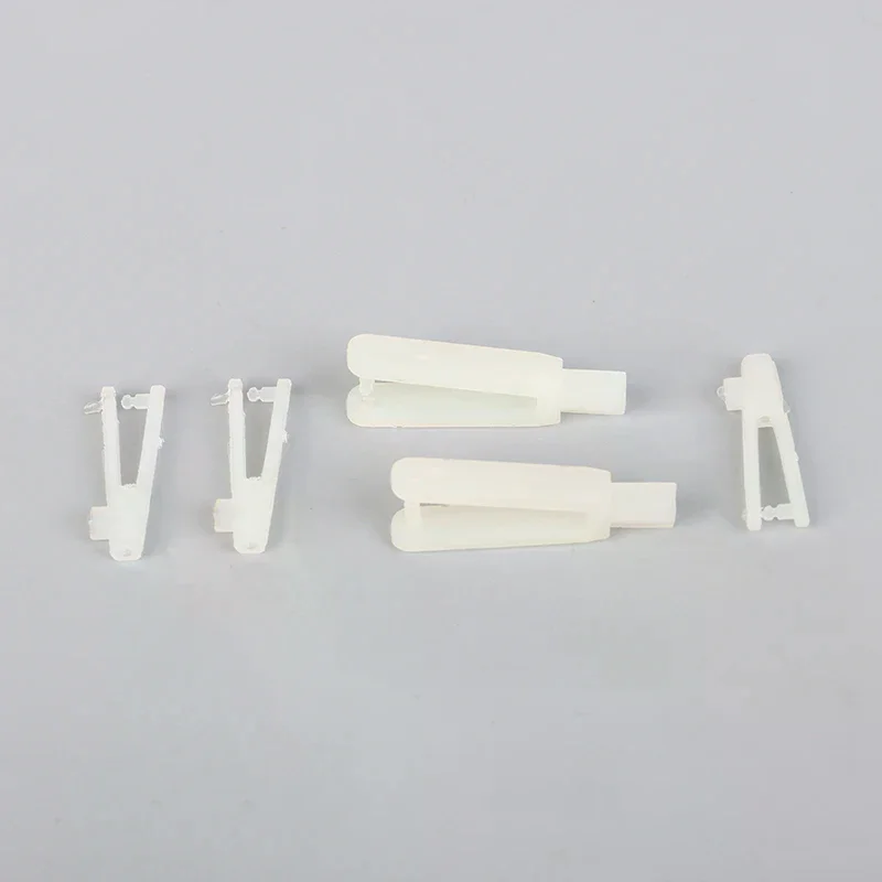 20PCS 1/2mm U형 콜렛 러더 각도 및 타이로드 연결 장치 RC 고정익 원격 제어 항공기 FPV 부품용
