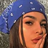 Women Cotton Bandana Scarf Girls 1