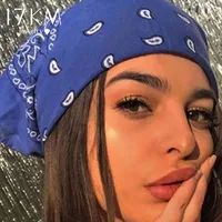 Women Cotton Bandana Scarf Girls 1