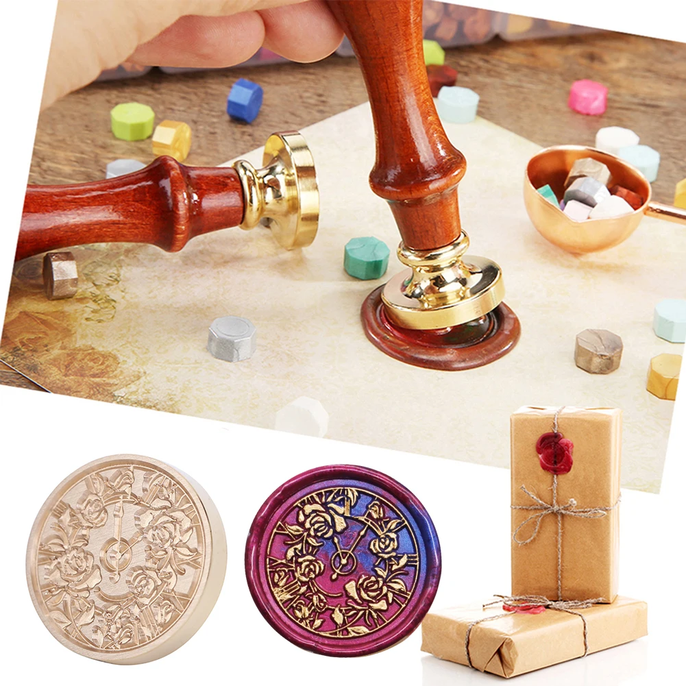 700 bead Retro Fire Painting Sealing Wax Pills Grain Wax Seal