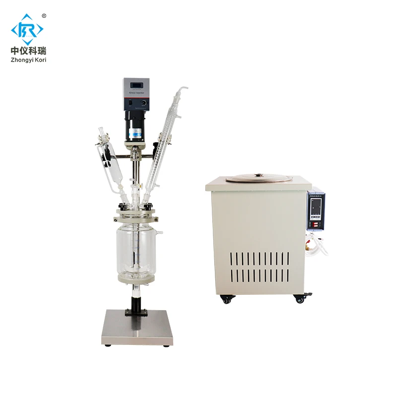 

Kori 1l 2l 3l 5l ex-proof mini jacketed glass reactor