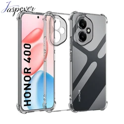 Ultra Thin Shockproof Silicone Soft Case - Transparent Back Cover - Honor 50