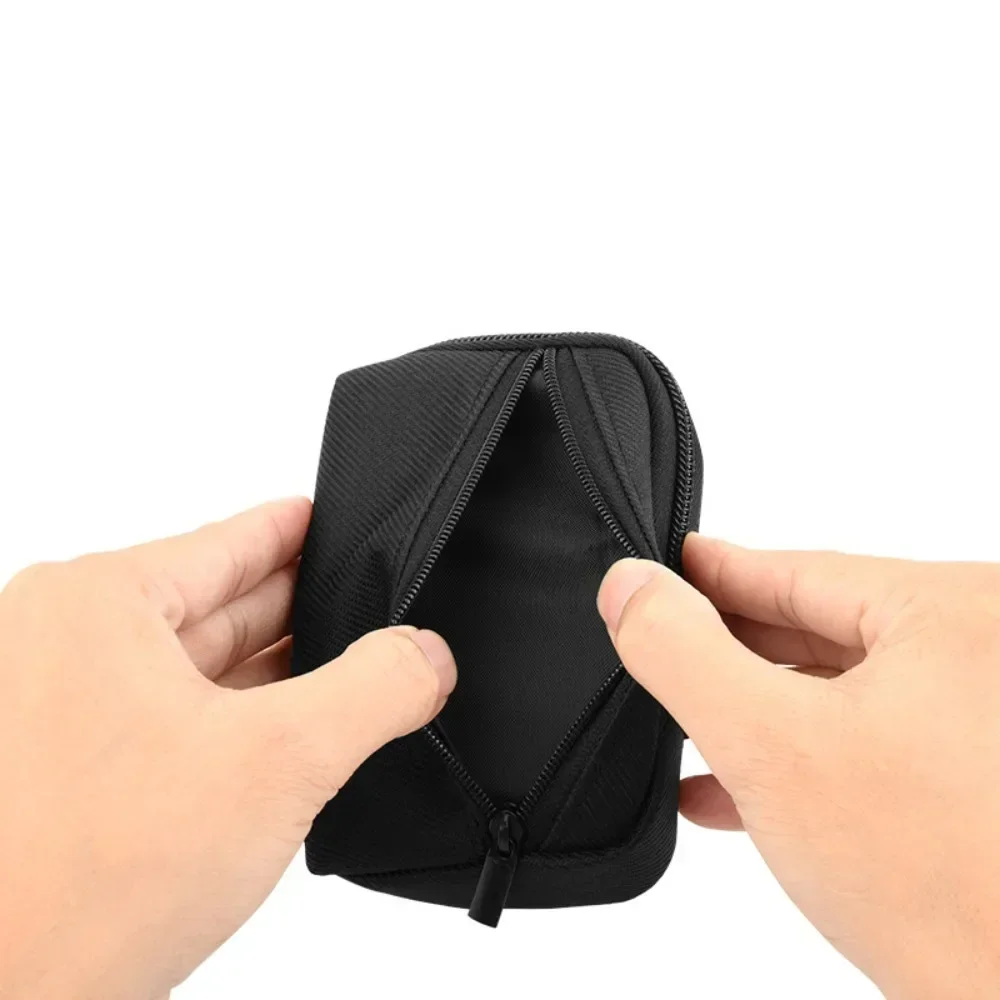 Portable Storage Bag Carrying Case For Airfly Audio Transmitter Receiver And Bluetooth Earbuds Charging Case