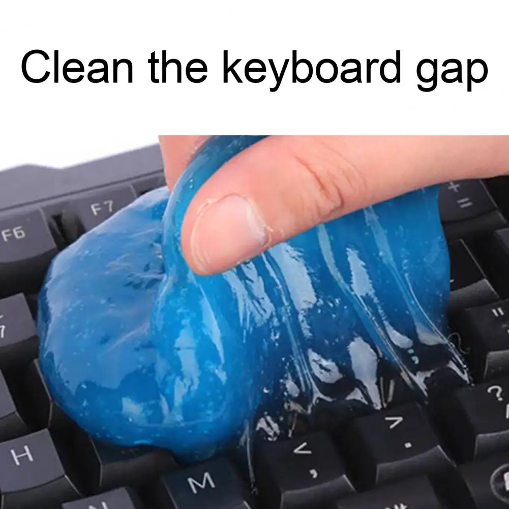 

Useful Clean Glue Eco-friendly Soft Solid Color Putty Cleaning Keyboard Cleaner Cleaning Gel Wide Application