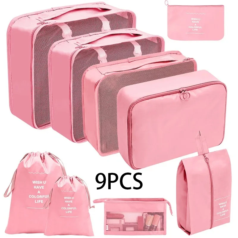 Pink 9PCS