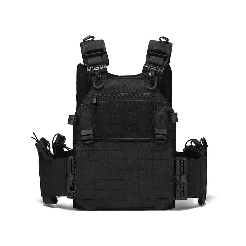 Nylon Tactical Vest MOLLE Camouflage Body Armor Hunting Carrier Airsoft Combat Accessories 3