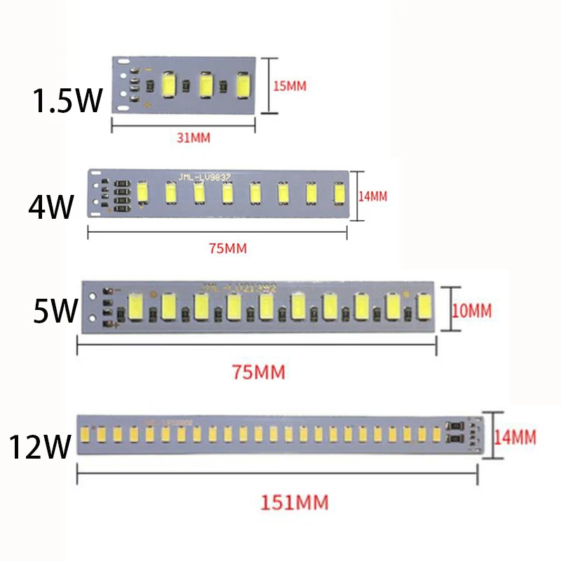 LED 5730 SMD Chip 5W 6W 10W Surface Night Light Beads Single Color Board For DIY Bulb Lamp DC 5V led lamp,led lamp beads,led lamp bulb