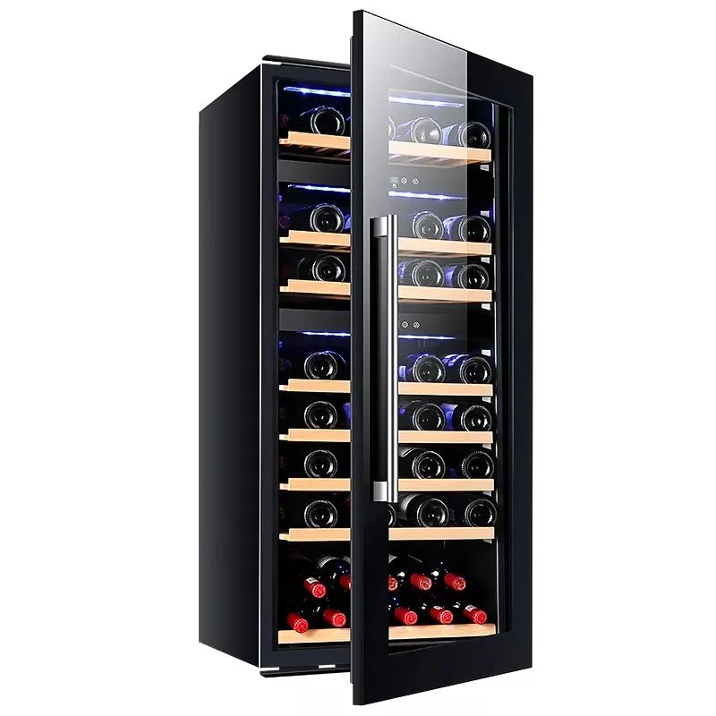 Classic Electric Temp Controller 120 Bottle Hermitage Fridge Thermoelectric Wine Cooler