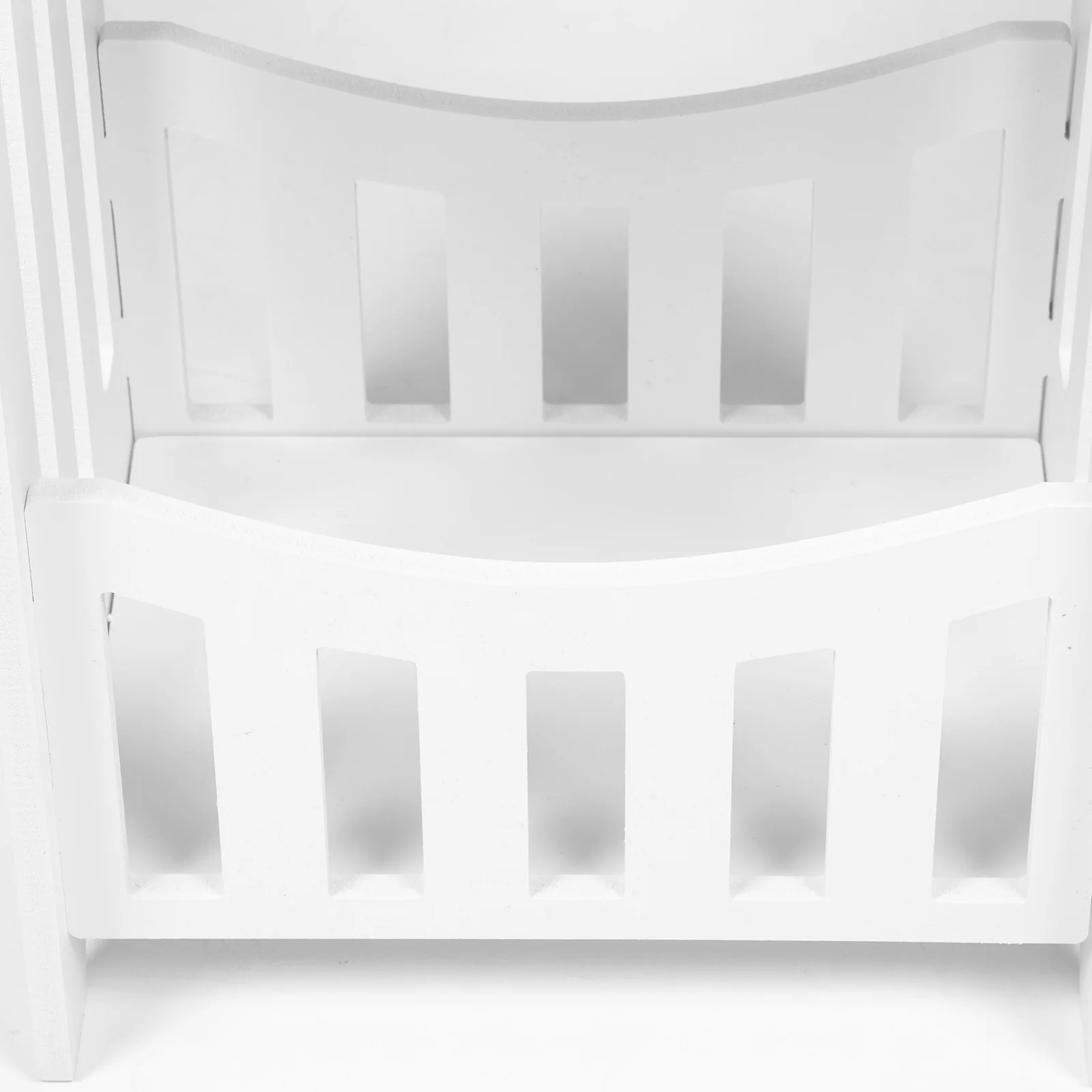 White End Table 2 Tier Boho Minimalist Home Decor Narrow Nightstand Storage Shelf BedMinimalist Home Decor Display Rack Small