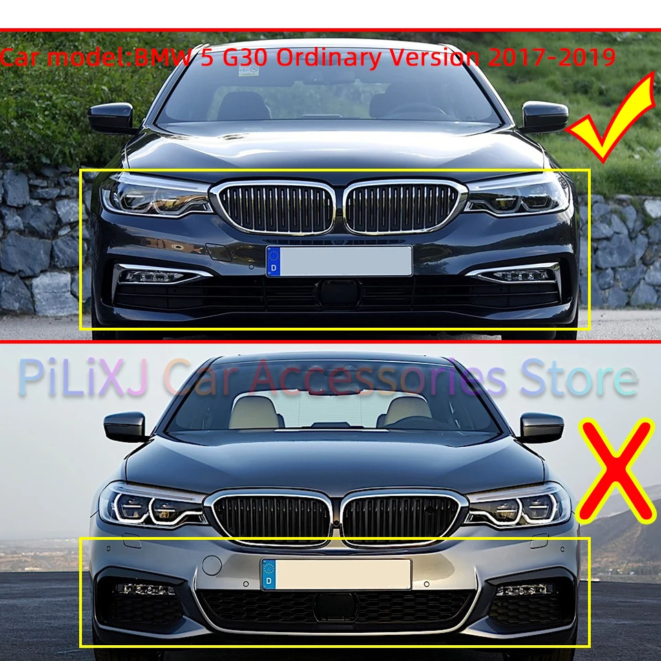 Goholy Front Bumper Tow Hook Cover Compatible With Luxury Edition BMW 5 Series 2021 2022 2023 520 528 530 535 550i Trailer Cover Cap 51119852209 51115A29948 Small Lid Towing Eye Cap