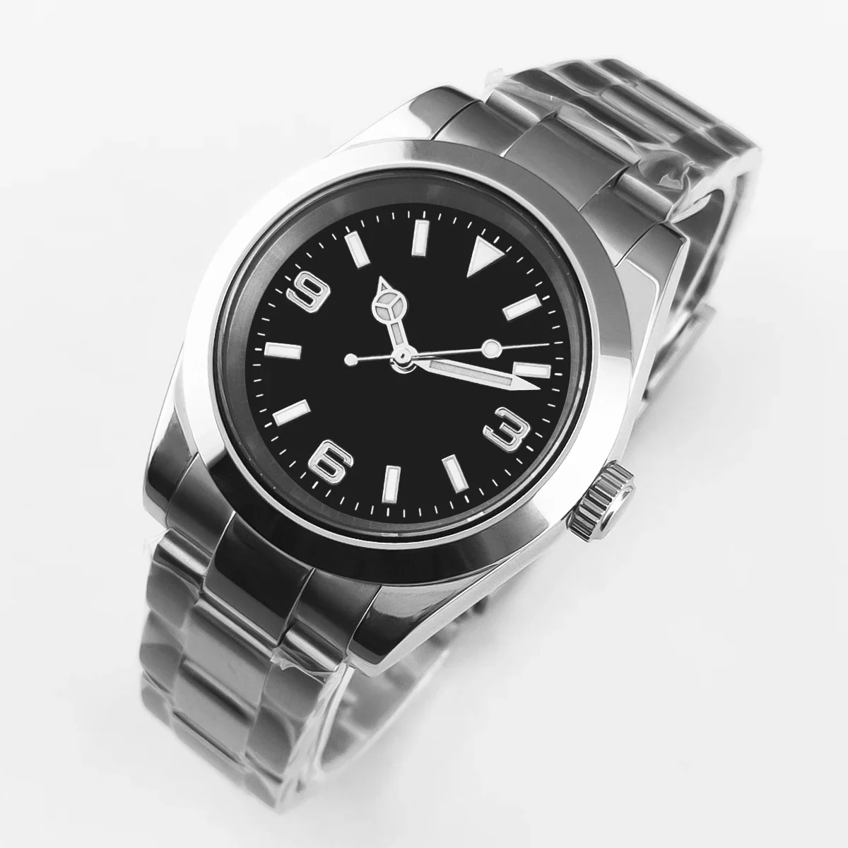 36/39mm New Design Snowflake hands Mechanical Wristwatches Luxury Corgeut 10BARS Sapphire forNH35 Automatic Watch Men Women