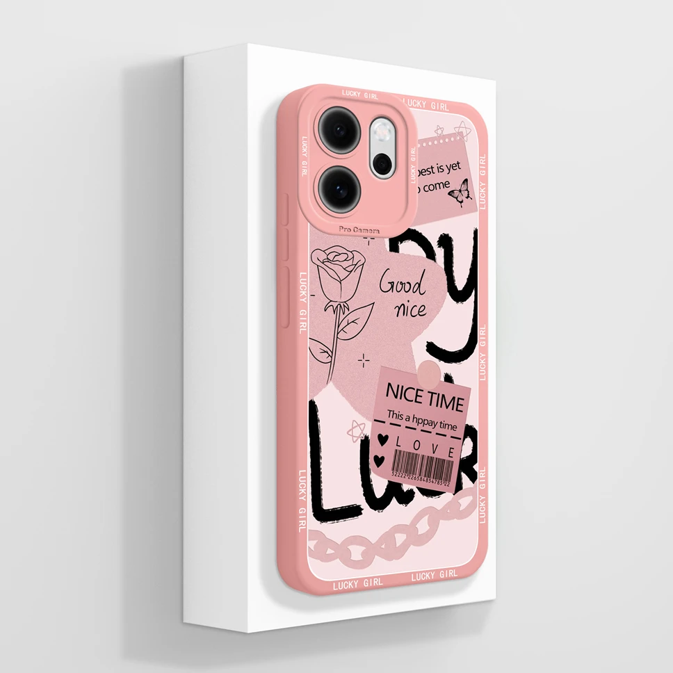 Lovely Astronaut Cartoon High-Quality Phone Case with Camera Protection and Soft Bumper