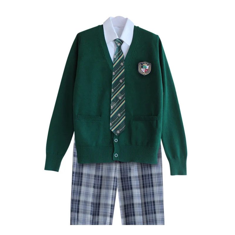 Korea Cosplay Costume JK School Uniform  츮 б Cosplay Sweater Couple Costume Cosplay Men&s Halloween Party