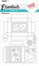 Arrival in 2022 Newest Gift Box Craft Metal Cutting Dies Mold Diy Scrapbook Cut Die Paper Craft Knife Mould Blade Punch Stencils