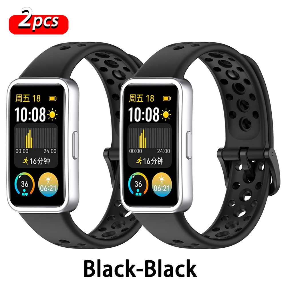 Breathable Silicone Sport Strap - Replacement Bracelet Accessories