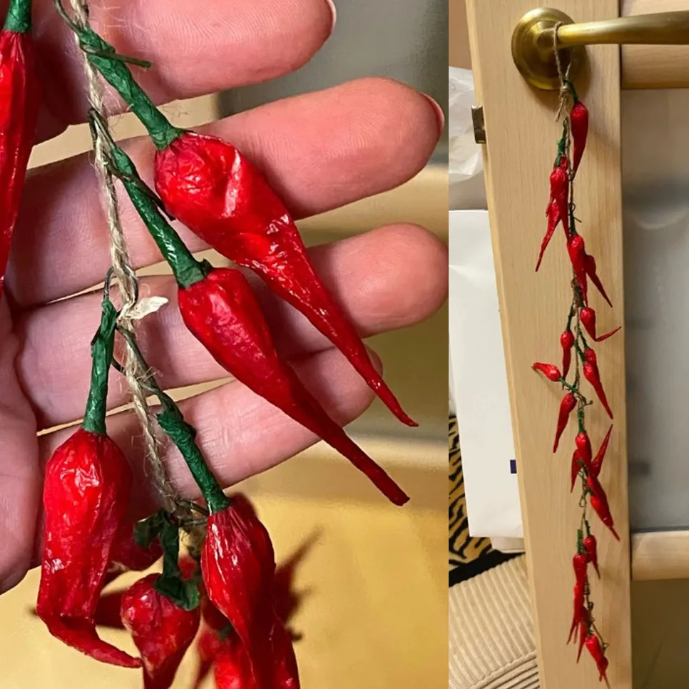 Simulation Artificial Foam Food Vegetable Garlic Onion Corn Fishes Hanging String artificial fruits and vegetables Home Kitchen Party Decor Photography Props
