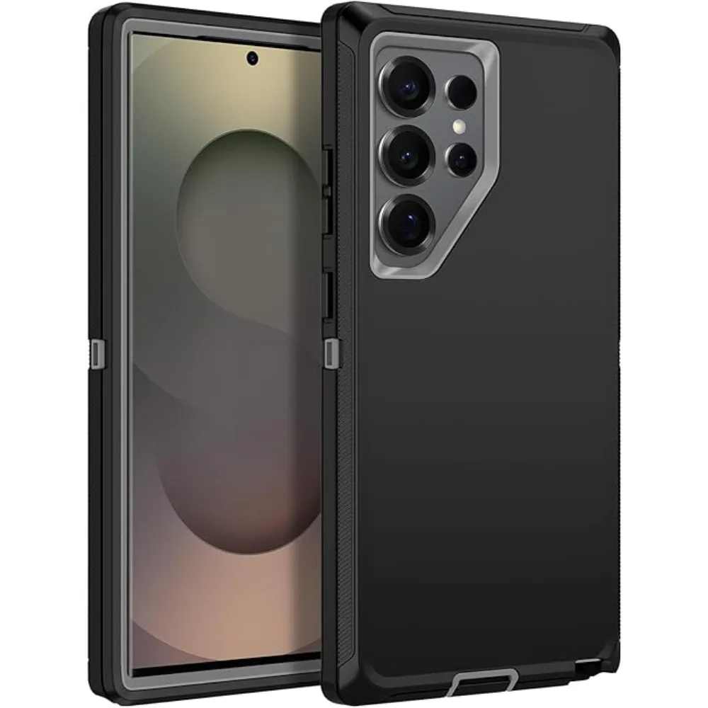 Elite Military-Grade Shockproof Case with Matte Anti-Drop Camera Protection