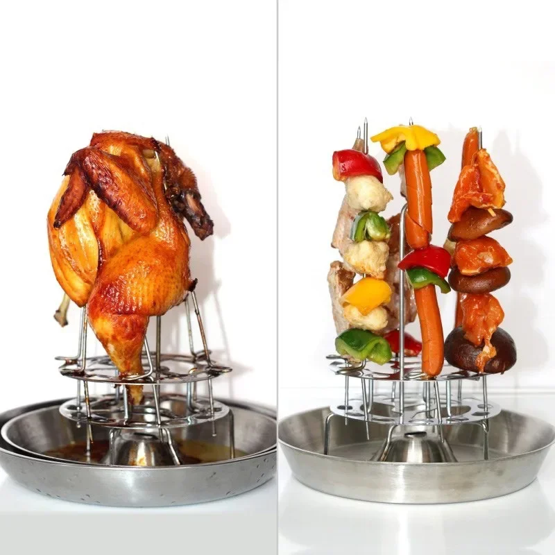 Commercial BBQ Griddles Machine Chicken Grills Roast Oven Barbecue Machine Skewer Chicken Grilling Stove Equipment 4