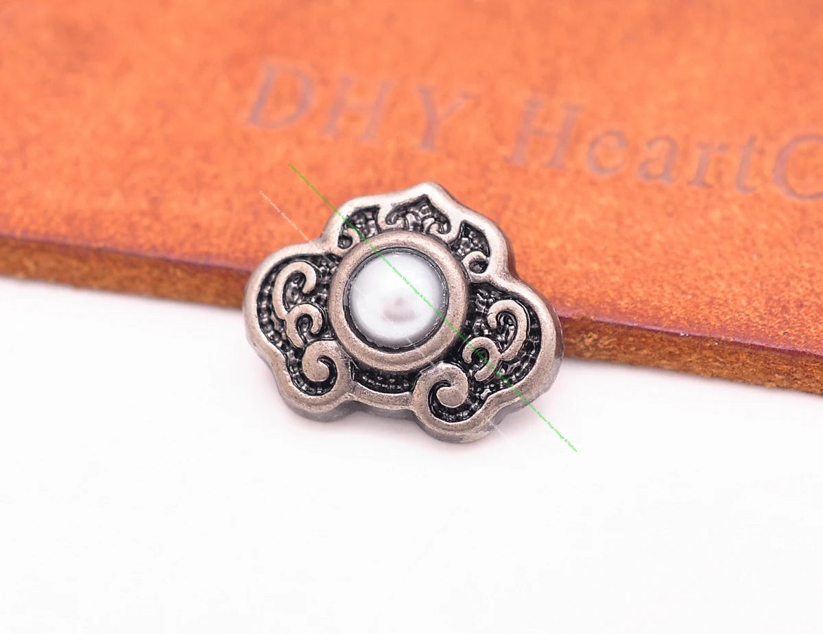 10 Stück 15*20mm Vintage Deko-Elemente für Geldbörsen, Lederarbeiten, Kragen-Accessoires, Conchos, DIY Handarbeit, Leder-Schraubverschluss für Geldbörsen – Detail 23