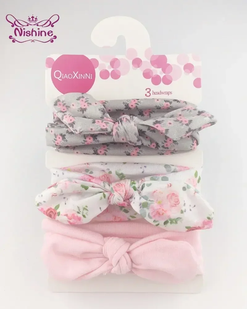 Рисунок 4 - Детские повязки на голову с бантом Nishine 3 шт./лот