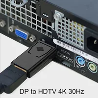 4K DP to HDMI-compatible Converter Displayport to 1080P HDTV Computer Monitor Audio Video Adapter - Image 3
