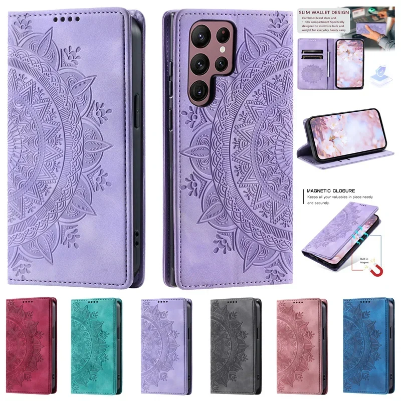 Custodia Magnetica Per Samsung Galaxy M04 F04 Custodia Flip In Pelle Per Samsung Galaxym 04 F 04 E045F M13 M23 M32 5G Custodia Per Slot Per Schede Coq