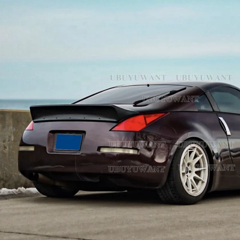 

Для 2003-2008 Nissan 350Z Fairlady Z34 | Стиль ракетки Банни, спойлер крышки багажника (ABS пластик-матовый черный)
