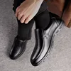 New Genuine Leather Handmade Shoes Casual Shoes For Men Flat Platform Walking Shoe Outdoor Footwear Loafers Breathable Sneakers 5