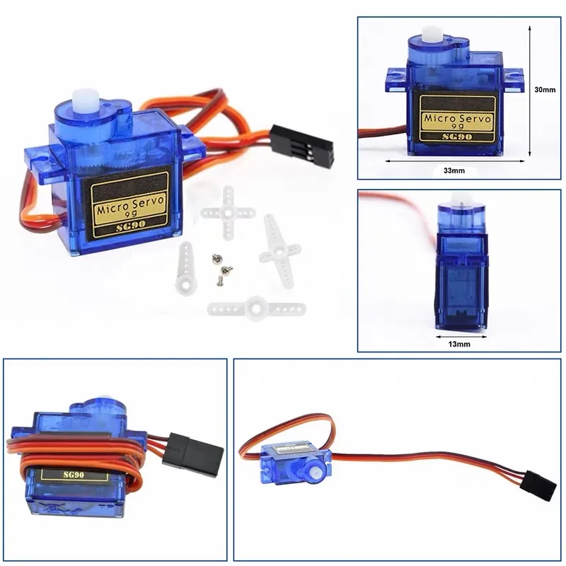 High-Torque 180°/360° Servo Control Module for Small Aircraft and Gimbals