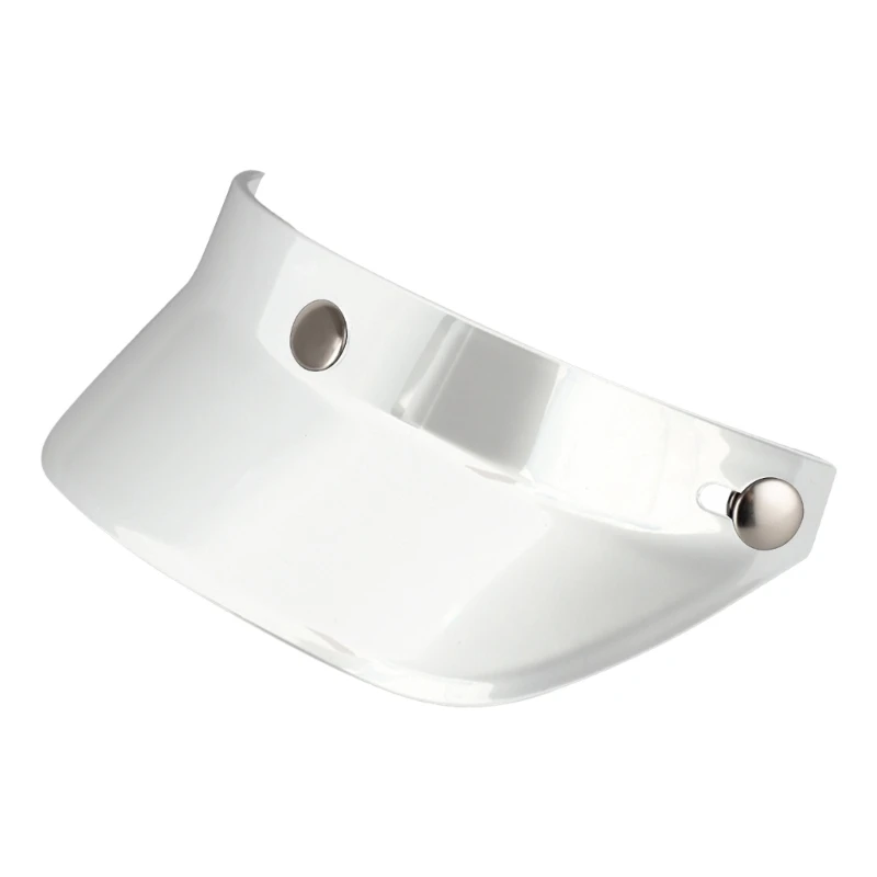 Horett Visor Universal 3 Snap Button Fip Up per Il Casco per