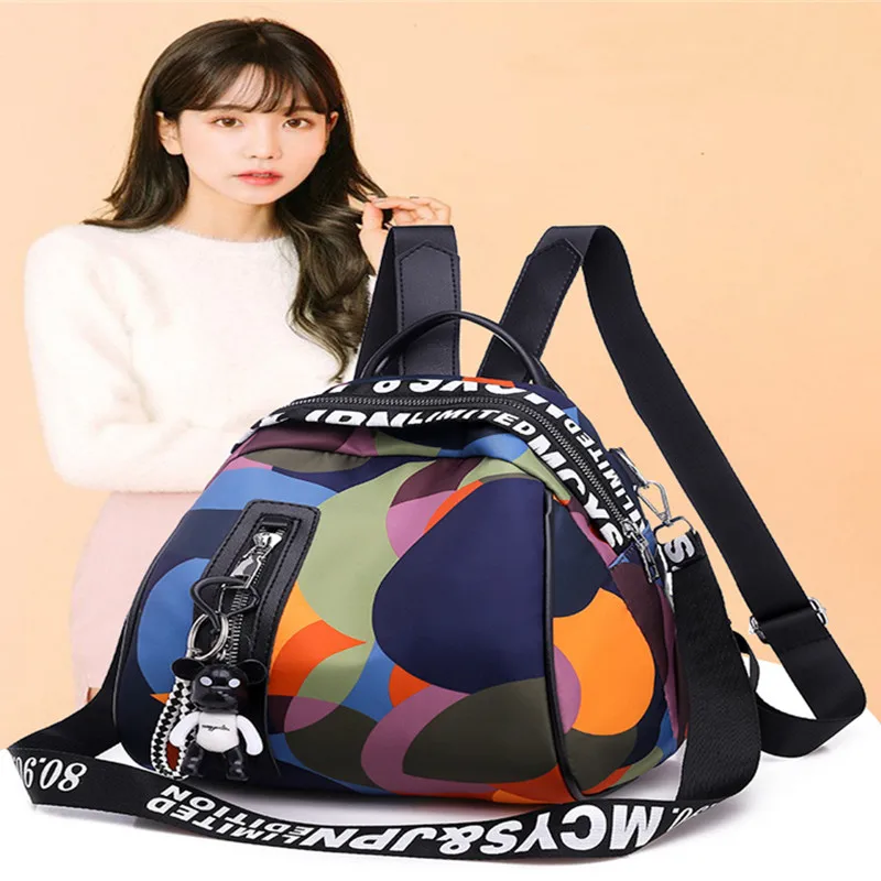 

New Multifunction Backpack Women Waterproof Bagpack Female Anti Theft Backpack Schoolbag for Girls 2023