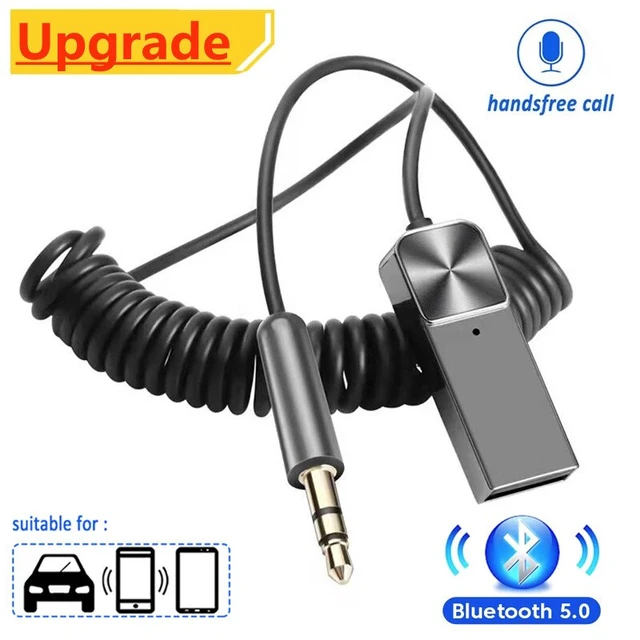 Cheap Bluetooth Aux Adapter Dongle USB To 3.5mm Jack Car Audio Aux