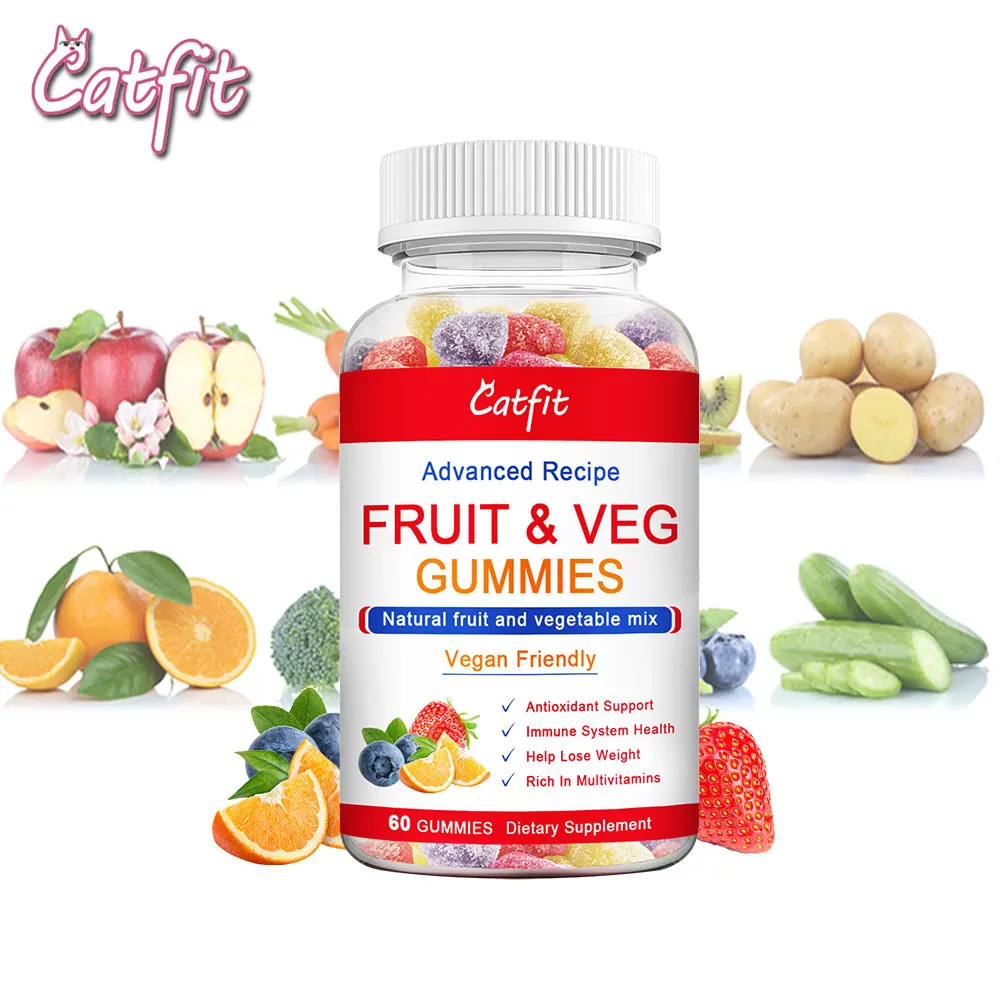 CatFit Natural Mixed Compound Fruit&Vegetable Gum Gastrointestinal