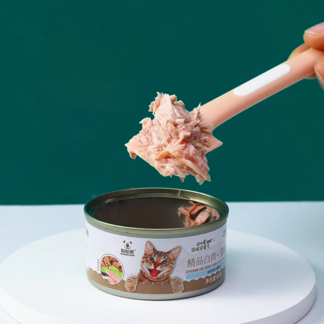 Pets Tableware Canned Spoons for Cats Dogs Wet Food for Pets Feeding Stirring Spoons with Long Handles Accessories Feeder Shovel 2