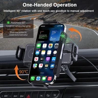 Car Wireless Charger for Samsung Galaxy Z Fold 6/5/4 Flip 4/3 S24 S23 Wireless Car Charger Dual Coil Fast Charging Car Air Vents - Image 4