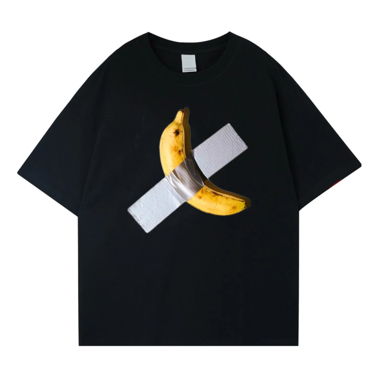 

Футболка женская базовая с коротким рукавом и круглым вырезом, свободного покроя