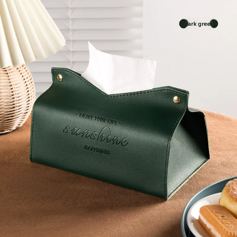 Luxury Tissue Box for Home Living Room Car Simple High-end Creative Napkin Paper Storage Holder