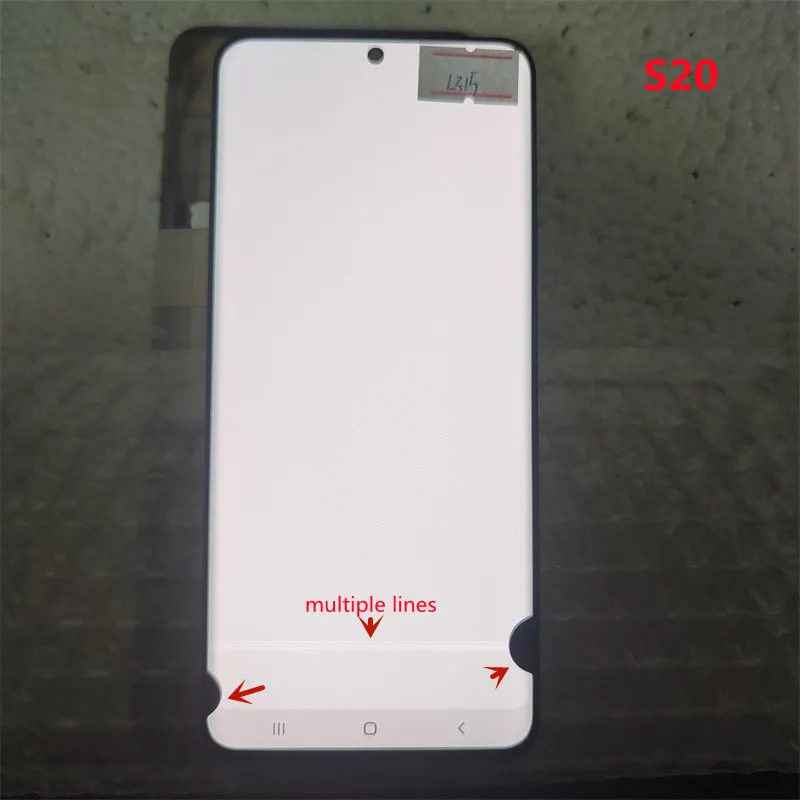Ｚ S20  AMOLED LCD ũ ü,  , G980, G980F, G980F/DS, S20 ÷ ġ ũ Ÿ 2