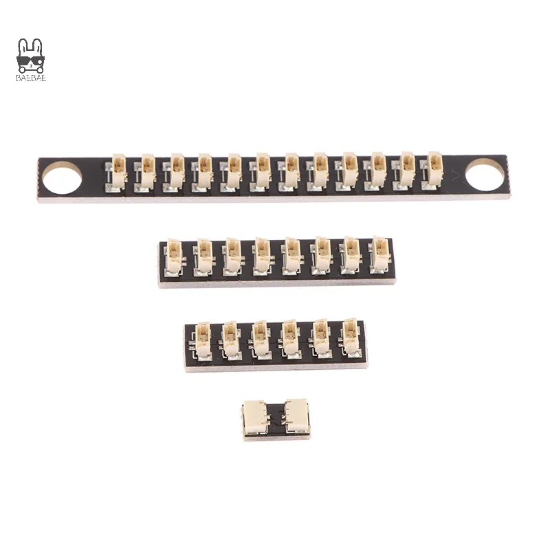 

1PC Plastic 0.8 MM 2/6/8/12 Pin Mini Sockets For Led Light Kit Blocks Model DIY Toys