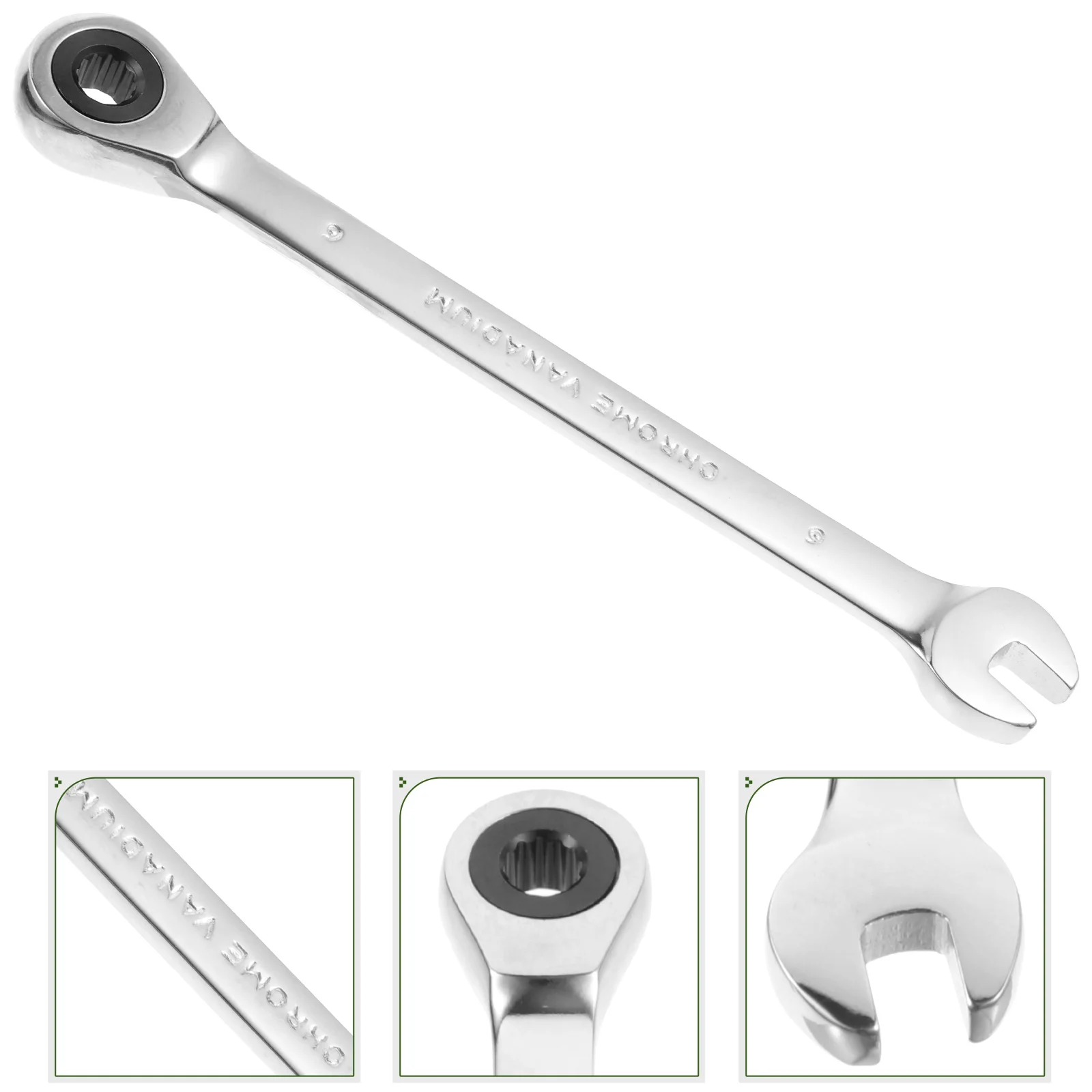

Metric Flex- Ratcheting Set, Dual Offset, Ring Spanner, Ratchet Wrenches, Dicephalous Spanner