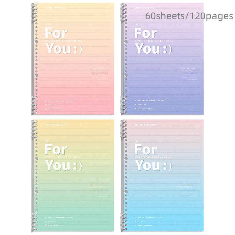 

B5 Loose-leaf Notebook Thickened A4 A5 Spiral Notebooks Sketchbook