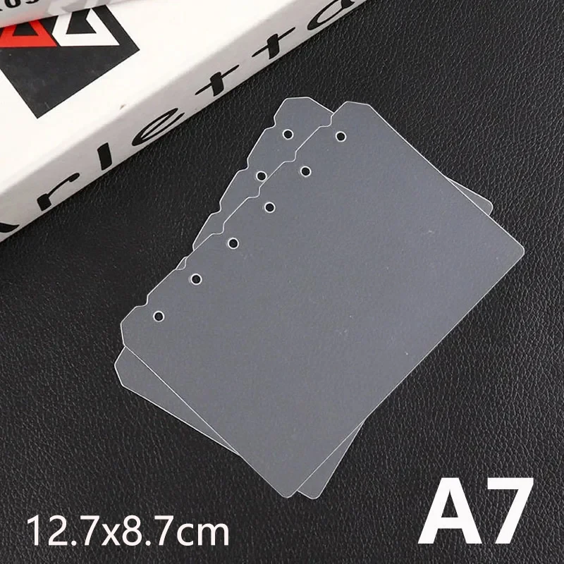 2-Piece Set: Plastic Loose-Leaf Index Dividers